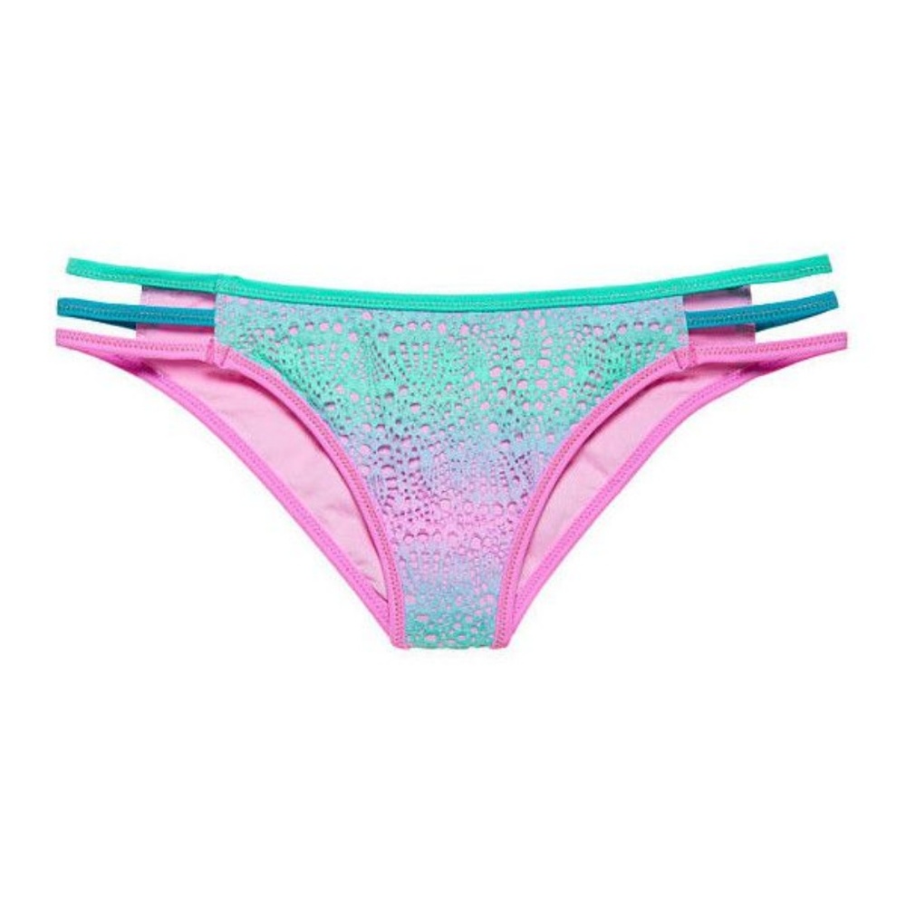 NWT Victoria's Secret Cool Ombre Lace  Bikini Set - Picture 7 of 8